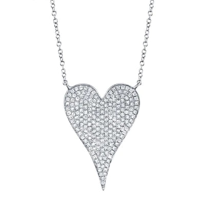 DIAMOND HEART NECKLACE