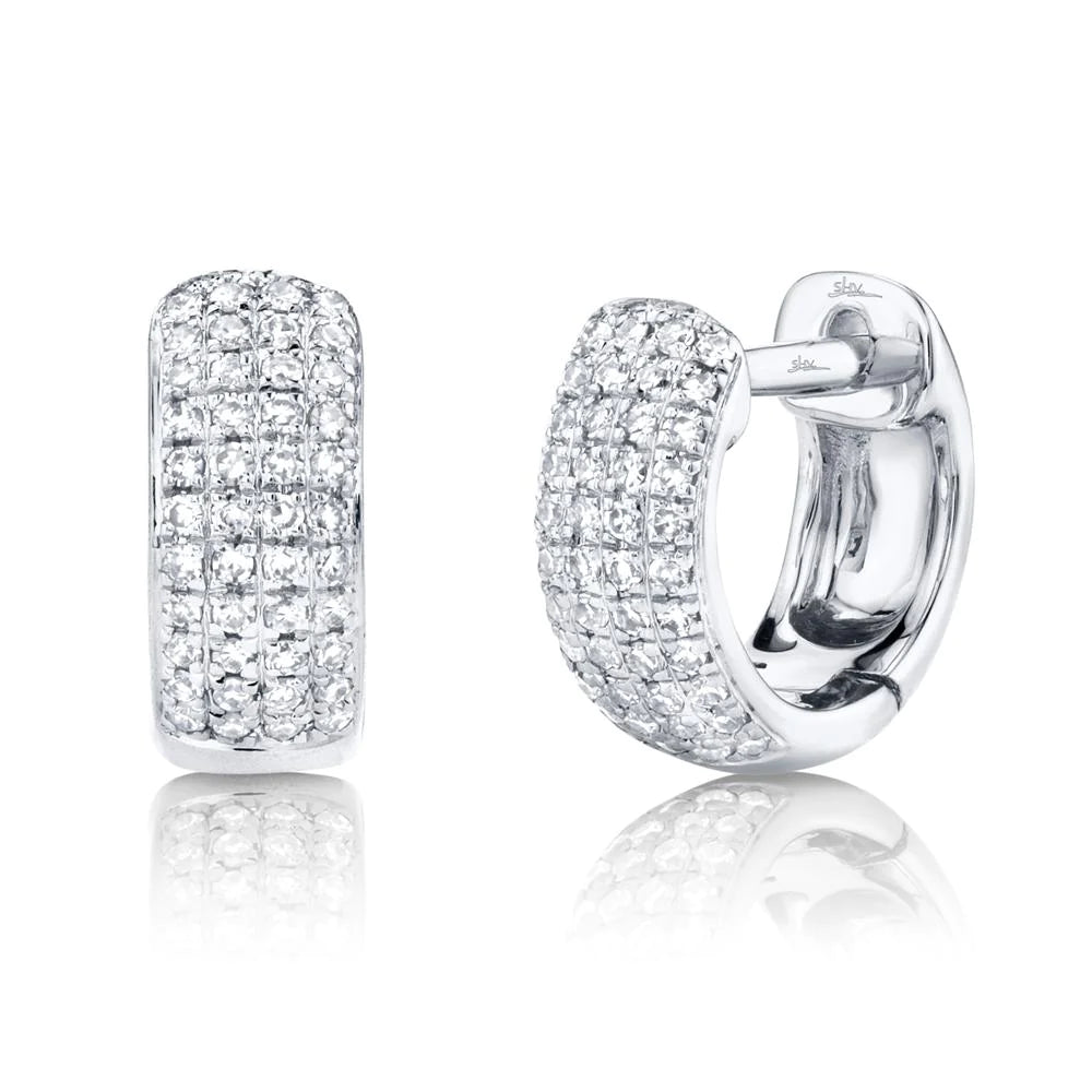 DIAMOND PAVE EARRINGS